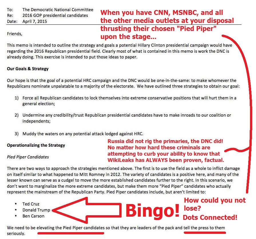 ReneUpshaw1's tweet photo. 🌙 Magic Girl ⟭⟬ ♡ ⟬⟭ ⁷ 💜 ᴾʳᵒᵒᶠ
@BambiVeracruz
2016 LIBERALS DIDN'T BELIEVE THIS ONE, EITHER. AND LOOK WHAT THEY GOT!!!
They told us it was ILLEGAL to read the #WikiLeaks.
🤡Thanks, Hillary!
#DNCEmails #PiedPiperMemo ⏳🌎 https://t.co/VnYAimtoTv