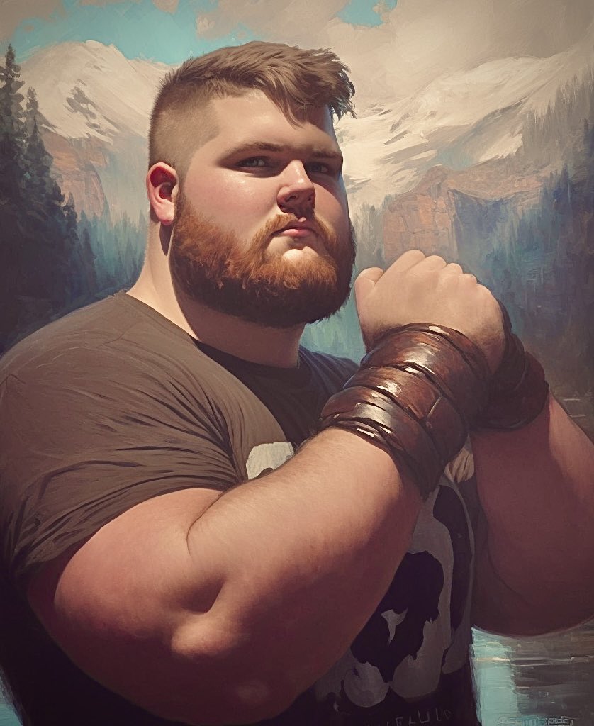 Archetypical__'s tweet photo. 2023 goals: get swole and befriend a polar bear https://t.co/sD6yisxVhH