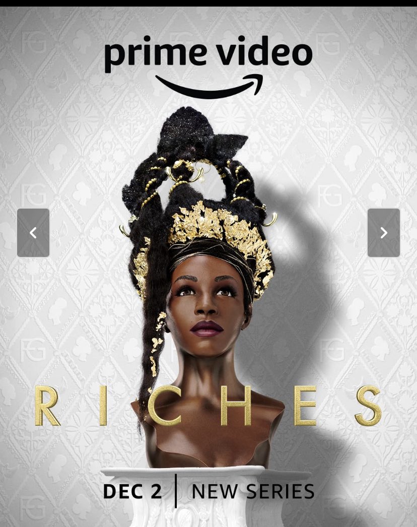 izonmag's tweet photo. “RICHES”  👁👁ON Watch.

#amazon #riches #RichesOnPrime #PrimeVideo #izonmag  #stream https://t.co/VqJSXxbUfZ