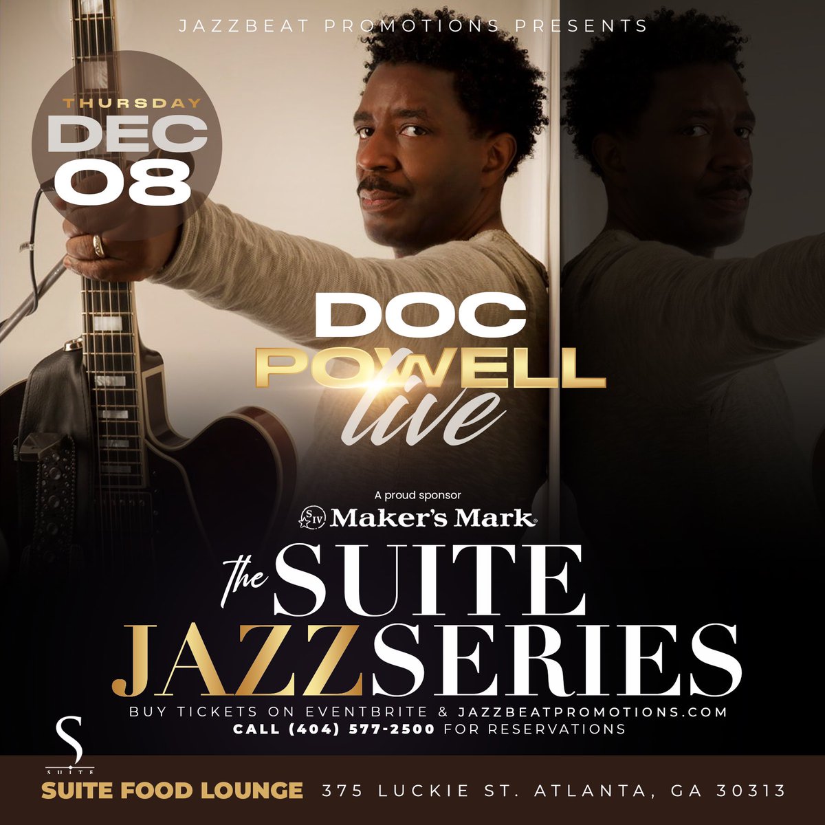 docsjazzbeat's tweet image. Doc Powell live at Suite #docpowell #suitejazzseries #jazzbeatevnts