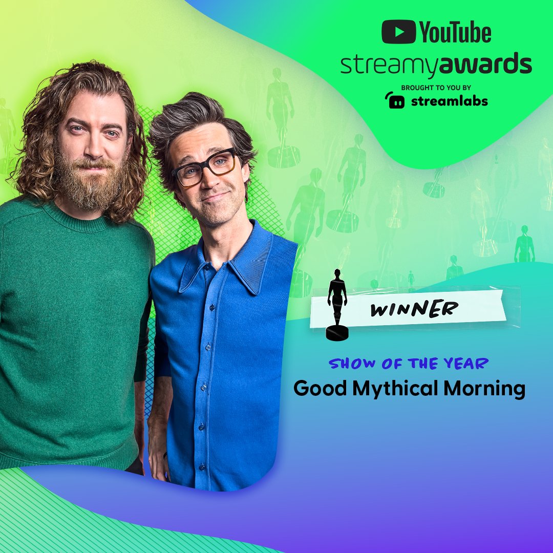Streamy Awards on Twitter "🎥🤩 Good Mythical Morning is your streamys