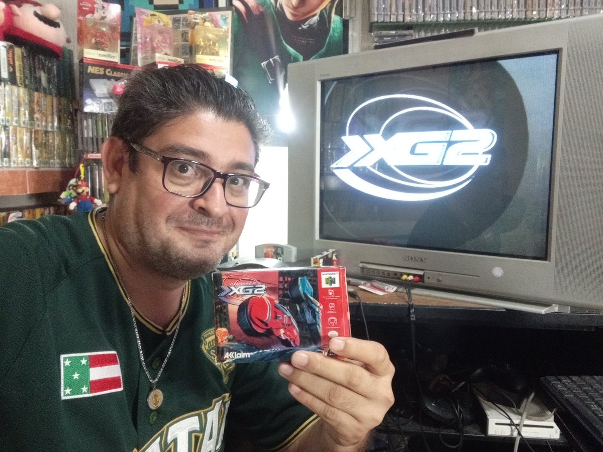 Ragamex64's tweet photo. Muchísimas gracias a todos los que pudieron acompañarme hoy en el #randomgametime con #extremeg2 para la #n64 muy feliz semana a todos gamers https://t.co/IeDEWA7Wt5