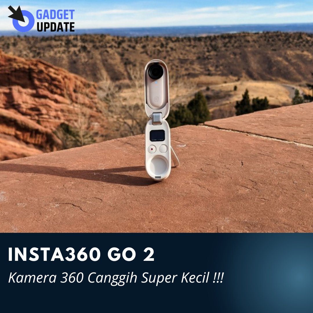 id_gadgetupdate's tweet photo. Insta360 GO 2 adalah kamera aksi tercanggih di pasaran. Dengan desain miniatur 3K, perangkat ini sangat portabel dan ringan. 

Selengkapnya https://t.co/vdI0JIdclc

#INSTA360GO2 #INSTA360 #gopro #actioncam #actioncamera https://t.co/SVdIrpfaid