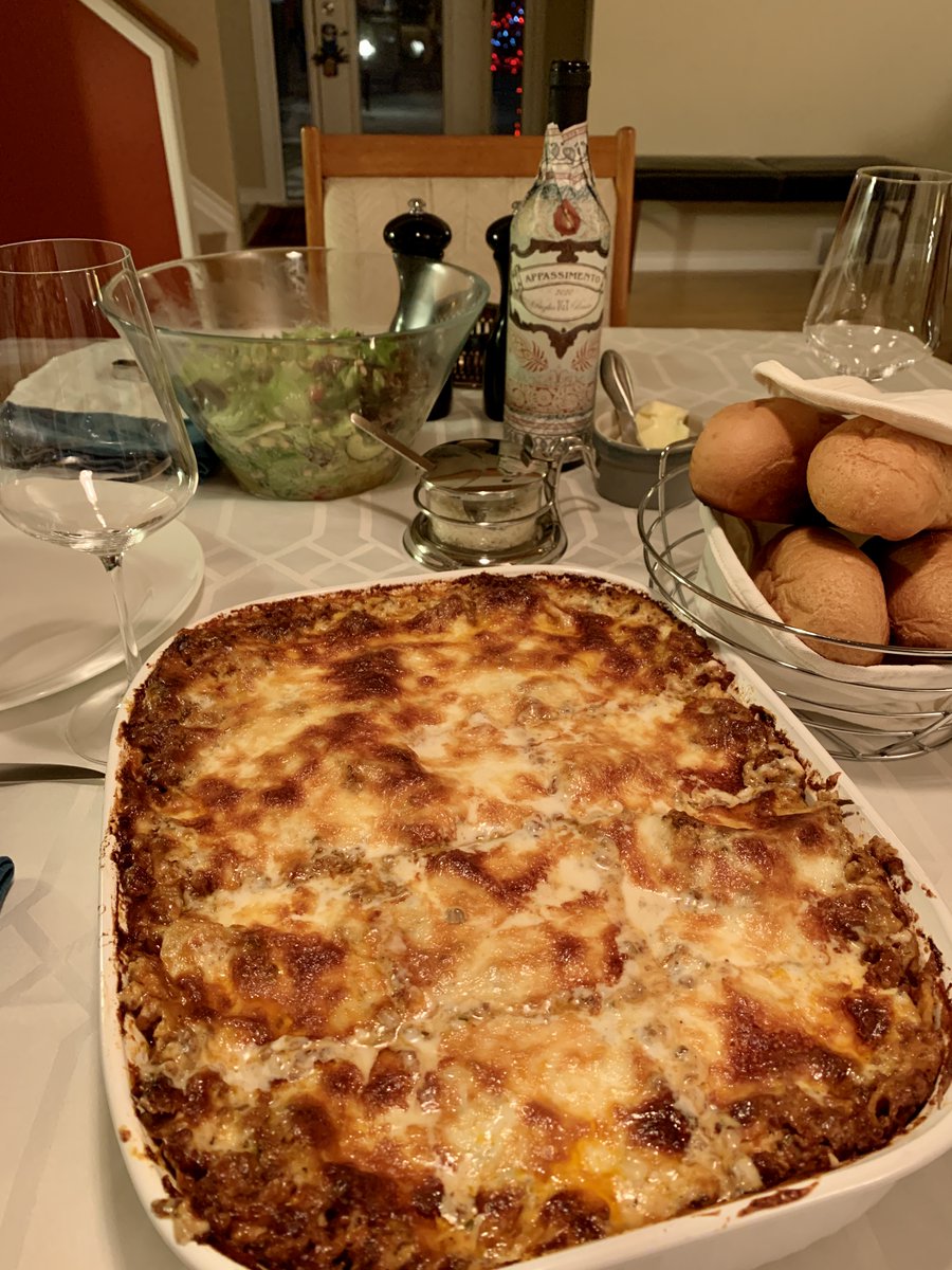 imec46's tweet photo. Lasagna Bolognese. https://t.co/Cd0eLknlZj