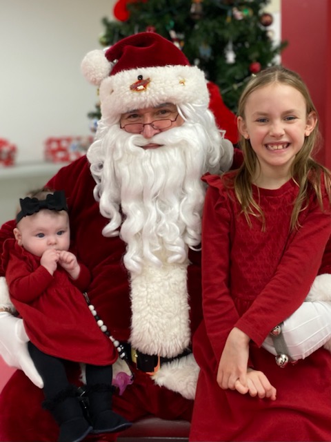 cac_hockey's tweet photo. Look at who visited the CAC today!! The Alumni kids Christmas party was a huge success and everyone was on Santa's Nice list!  Thank you for a fantastic afternoon everyone!!!#cacproud #cacalumni https://t.co/n4Tx27bZMN