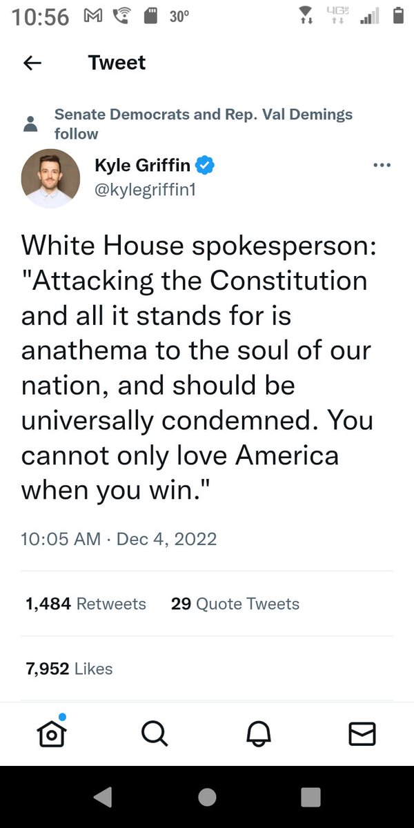 MidnightDie's tweet photo. The Donald made the Democrats admit that the Constitution shall not be violated! Hahahaha!!
Mr. President, @realDonaldTrump, you are the MF G.O.A.T!
Please, Make America Great Again!Lol https://t.co/axzcjMewXF