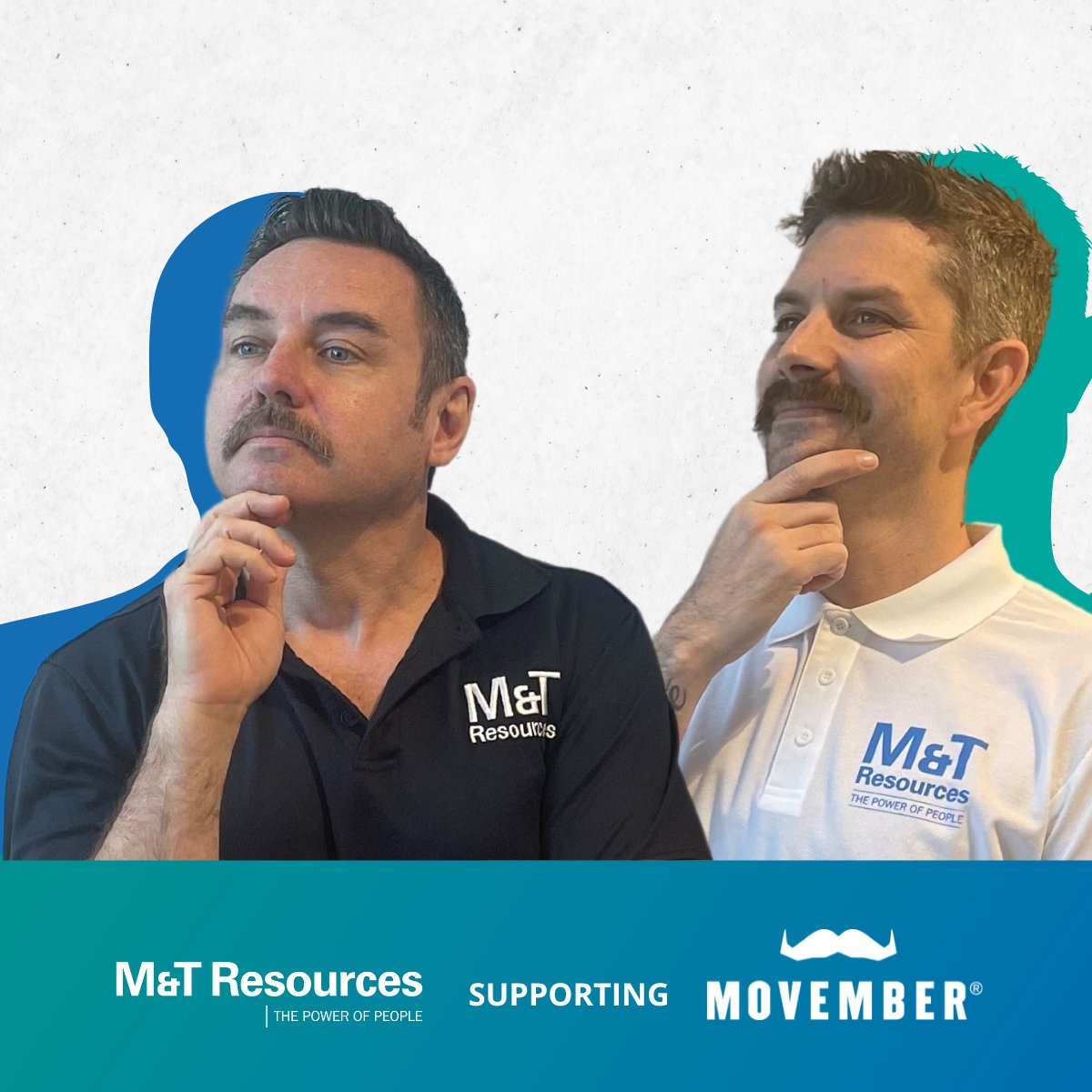 Well, well, look at these distinguished gentlemen!
It was a long #Movember with itchy top lips for Steve Tompkins and Patric Byrne but we’re so proud of their efforts growing out their Mo’s in support of men’s health. It’s not too late to donate! lnkd.in/g9n-z6-s