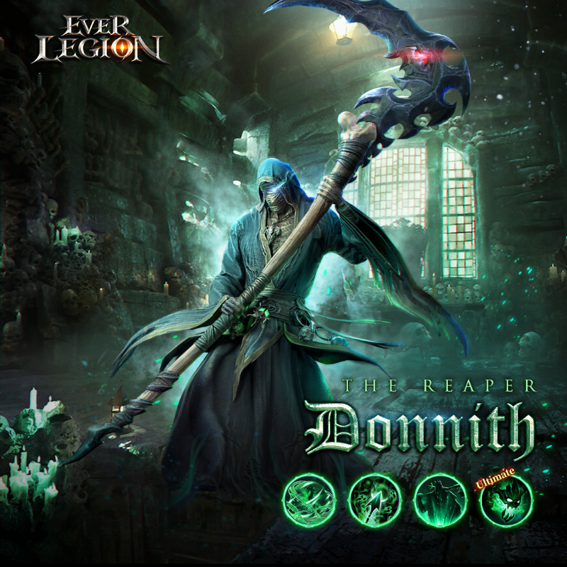 EverLegionEN's tweet photo. This is a fantasy RPG you absolutely cannot miss!