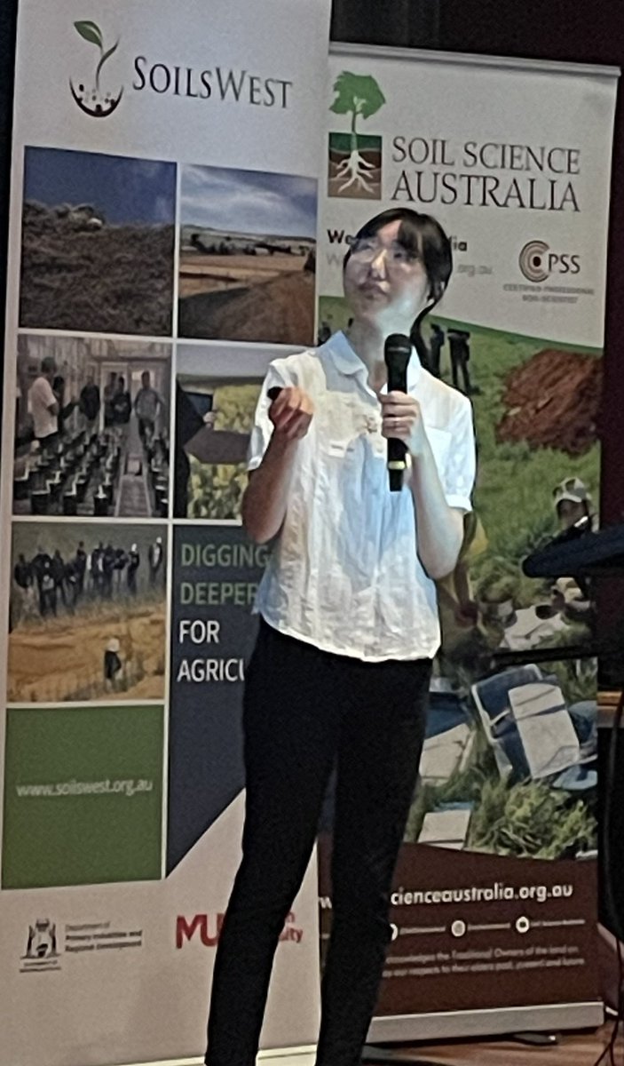 <a href="/CurtinUni/">Curtin University</a> Soil and Landscapes group outline the potential for tools to predict soil properties through space and time. Increasingly AI is being used to shed light on explainability of results #worldsoildqyWA