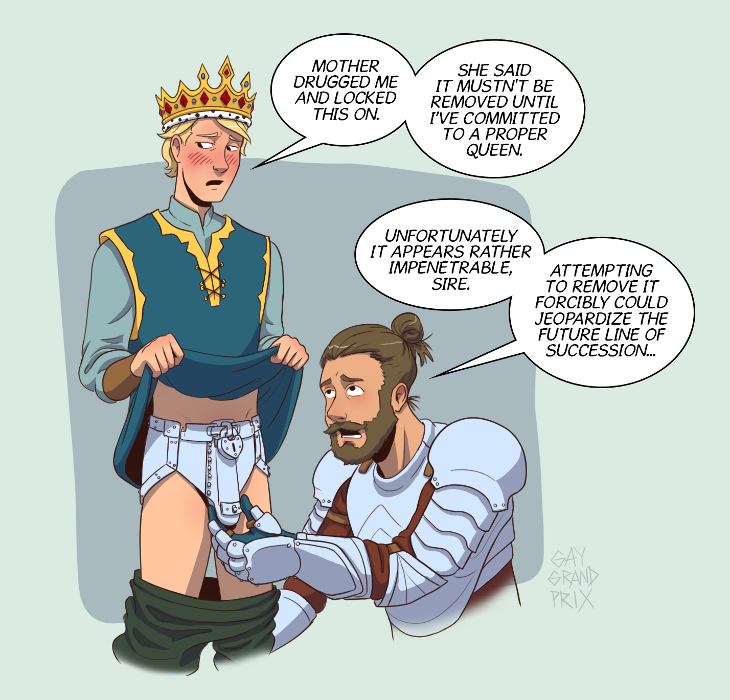 X \ sodataker.bsky.social على X: chastity comic #chastity #gay #locked  #subbyboy #head t.co0v5xHMedr5