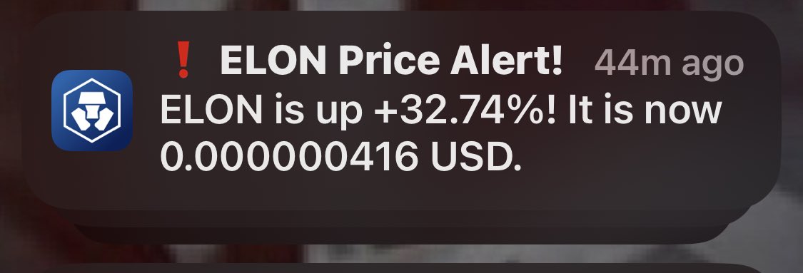 #WALLSTREETBETS #CRYPTO #cryptocurrency 
$ELON IS ON THE MOVE! https://t.co/Yr0oj9AJaj
