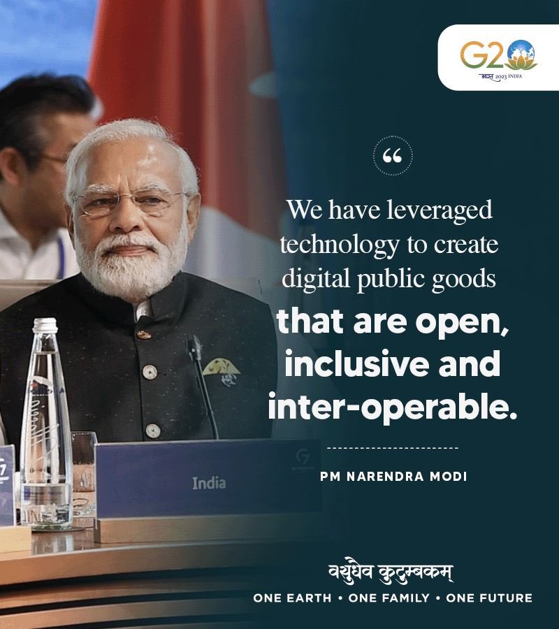#G20India
India has made optimum use of technology for growth 
via NaMo App https://t.co/6Cm35qX5OJ