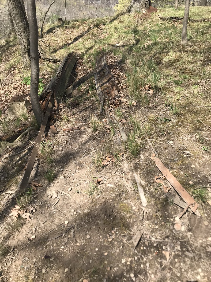 kefrith's tweet photo. @27Callahan @SkrticX I can confirm that there was still a significant amount of visible coaster remnants as of April 2021. https://t.co/T2Z4PYO48a