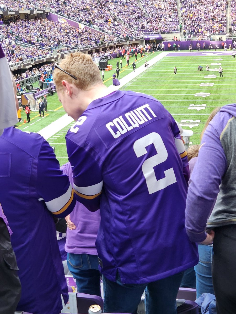 RogerMpls's tweet photo. This is commitment. #colquitt @Vikings https://t.co/jBu5MCoDfP