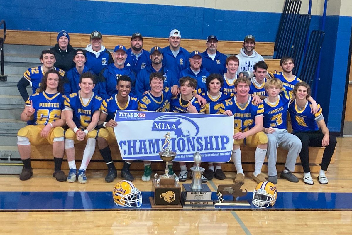 13-0, D8 State Champions, beat Kipp Academy 27-6, 3/4 PAT and one being blocked, 2 punts one for 40 yards another for 33 yards, and missed a FG 46L on NFL uprights. What a great season. <a href="/sports_ledger/">Patriot Ledger sports</a> <a href="/GlobeSchools/">Boston Globe Schools</a> <a href="/mikeod21/">Mike Od8</a> <a href="/25JennyO/">Jen Olivieri</a> <a href="/JeremyShelley90/">Jeremy Shelley</a>