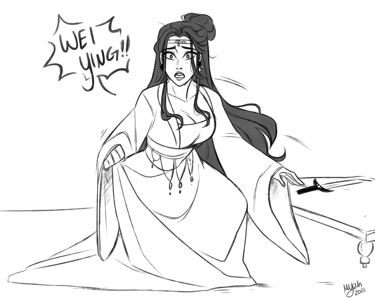 edgy_on_purpose's tweet photo. 🚫Cisswap/implied suicide attempt (?)

Wlw WangXian Princess Bride AU that has been in my WIPs for MONTHS. It's more rushed than I would've liked but at this point I'm just ready to have it posted 😂 #MDZS #WangXian https://t.co/DTn1q2kVkG
