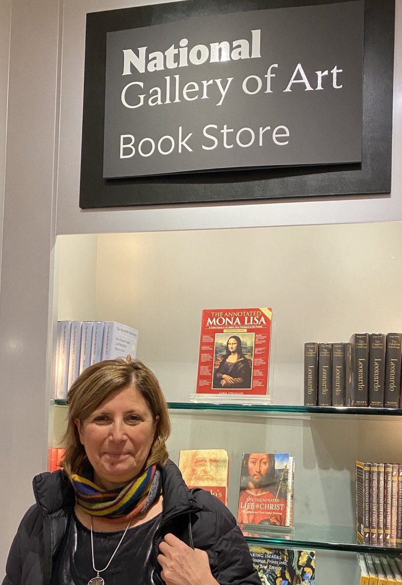 FFf6f's tweet photo. So pleased to see my book at the #ngadc ⁦@fsgbooks⁩ #uva_arts #leonardodavinci https://t.co/U2BzD9VVYZ