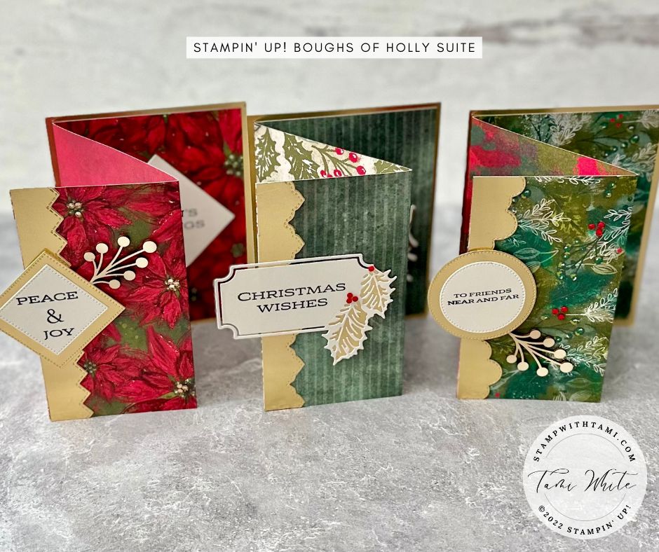 stampwithtami's tweet photo. I created this set of 3 accordion fun fold cards with the retiring Stampin' Up! Boughs of Holly Suite. The words are from the Leaves of Holly stamp set.
📕 https://t.co/K6YbZDqEPx
#stampinup #funfoldcards #boughsofholly https://t.co/DabSZ0YJ1T