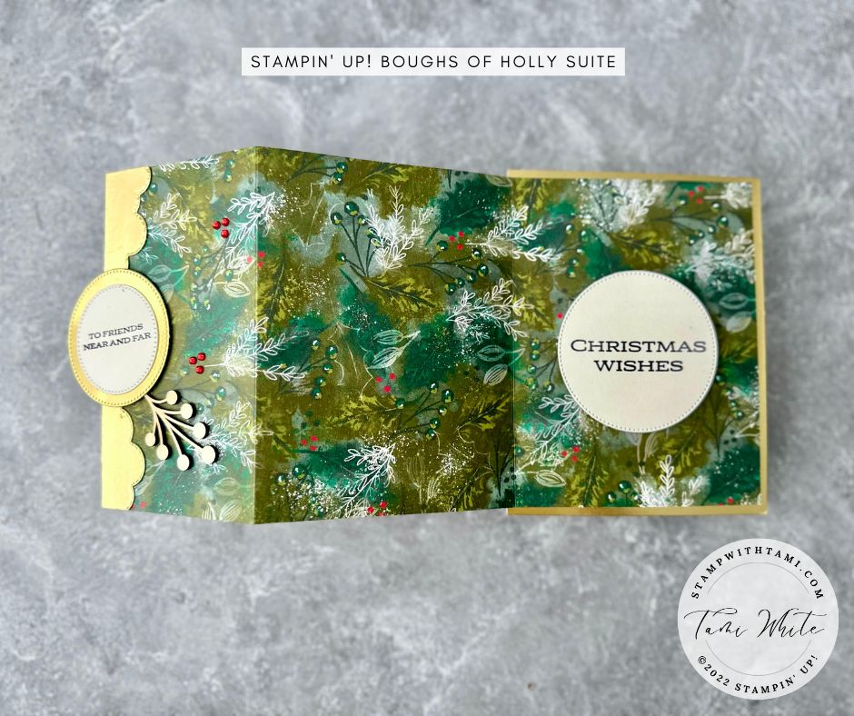 stampwithtami's tweet photo. I created this set of 3 accordion fun fold cards with the retiring Stampin' Up! Boughs of Holly Suite. The words are from the Leaves of Holly stamp set.
📕 https://t.co/K6YbZDqEPx
#stampinup #funfoldcards #boughsofholly https://t.co/DabSZ0YJ1T