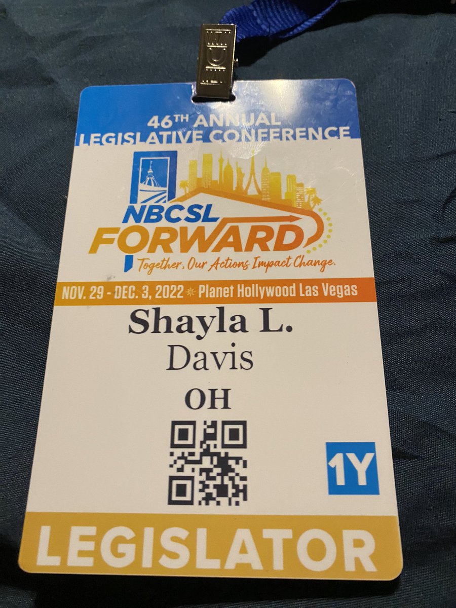 OHShaylaLDavis's tweet photo. 46th Annual @NBCSL77 Legislative Conference “Forward->Together, Our Actions Impact Change” #NBCSLForward https://t.co/9Y1ZR0QvxP