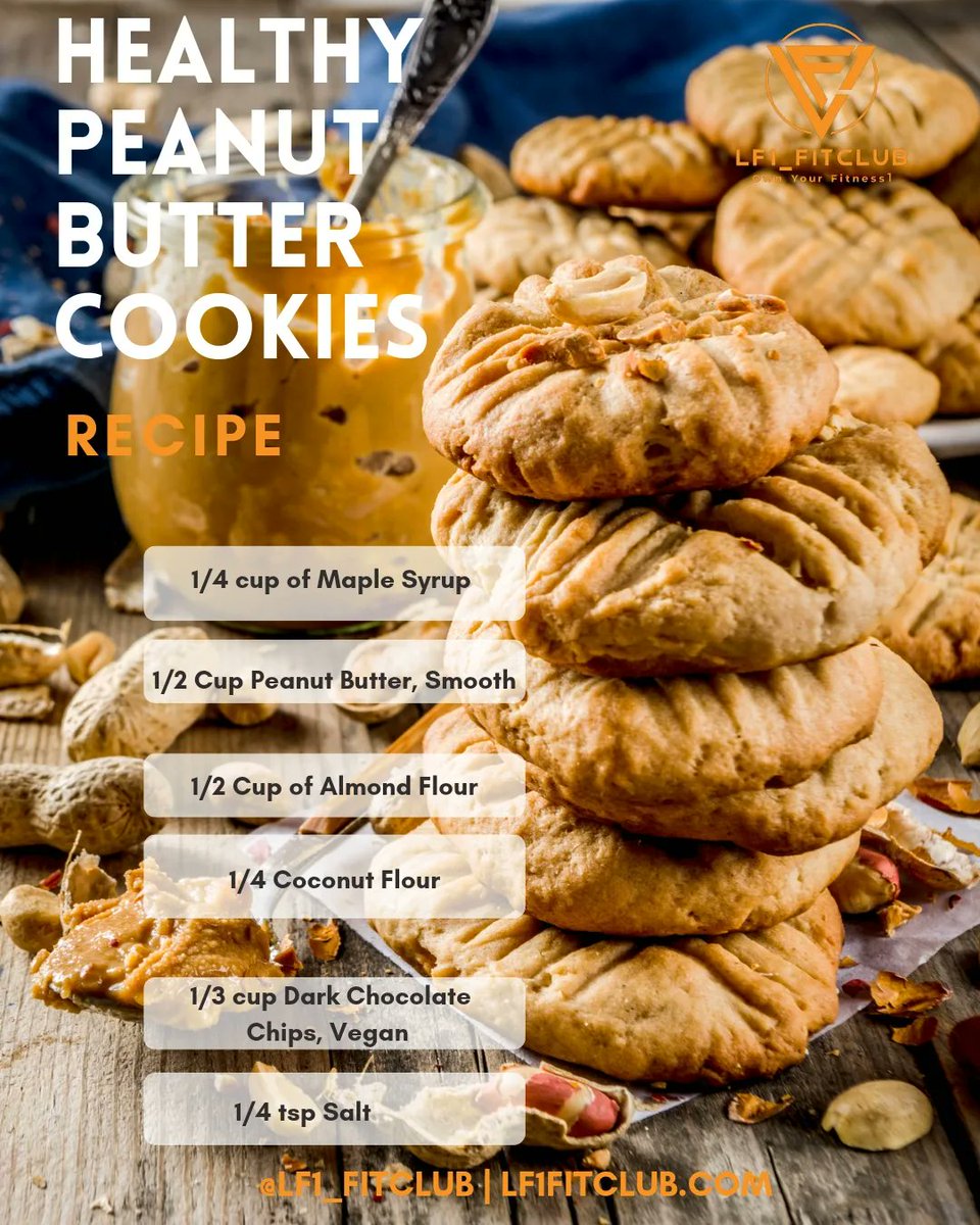 bibbs_dr1's tweet photo. #NEWRECIPE 🍪It's #NationalCookieDay  enjoy this delicious recipe! Yummy!🤗 #Cookies #Baking #Recipe #Recipes #Yummy #Keto #ketodiet #Cooking #Eathealthy #Eat #Healthylifestyle #Healthyrecipe #CoachB1 #LF1_FITCLUB #Dessert #glutenfree #Peanutbutter #CoachB1_LF1_FITCLUB https://t.co/5xauTC5rJj