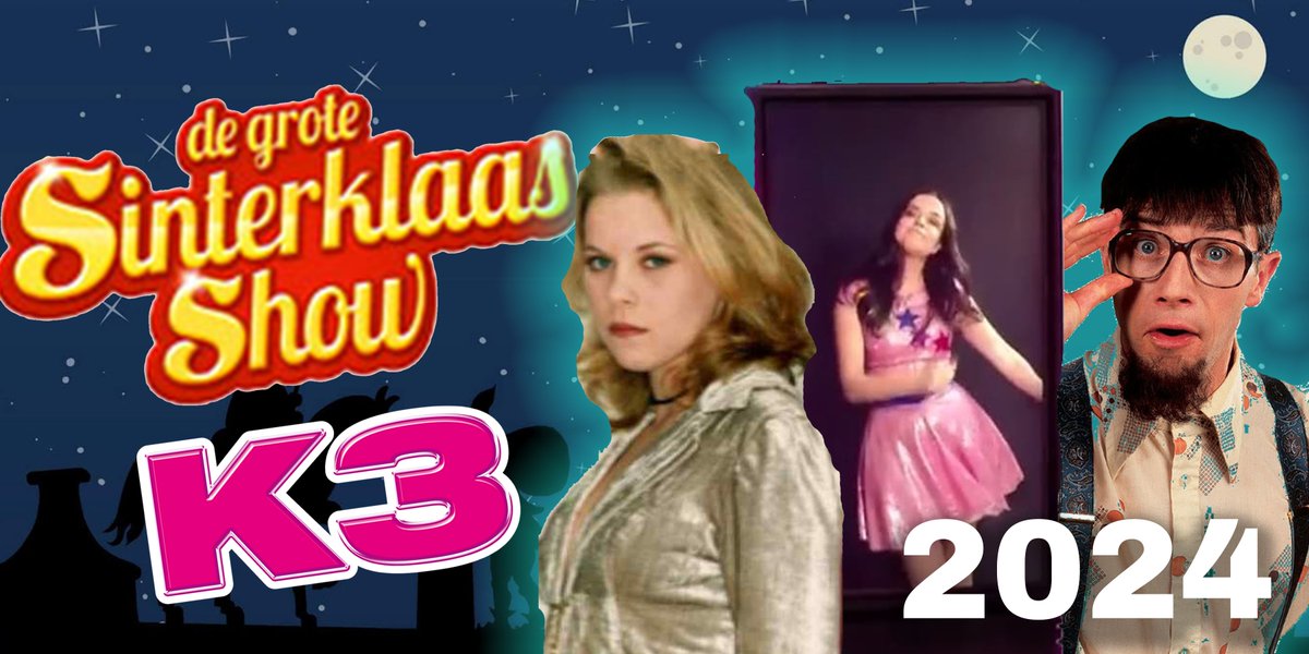 honingputa's tweet photo. BREAKING: K3-formaties voor de komende De Grote Sinterklaasshows geleaked 😮😮😮 https://t.co/SEnfw4f9V8