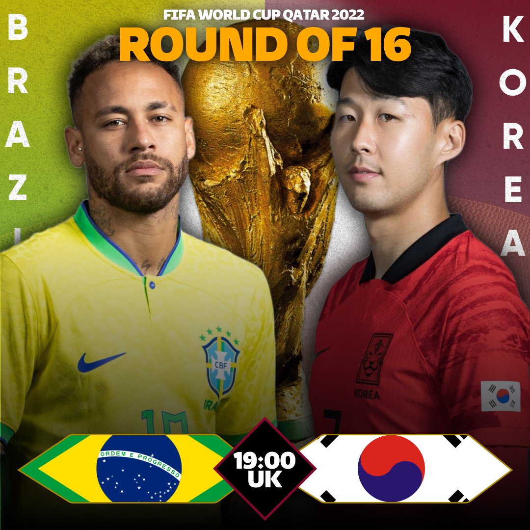 TheCFCTALKPod's tweet photo. 🚨KNOCKOUTS🚨

Neymar returns as Brazil take on an infrom Japan side!

#QatarWC | #FIFAWorldCup2022 | #WorldCup2022

Your thoughts?👇 https://t.co/BFBeq2ASy0