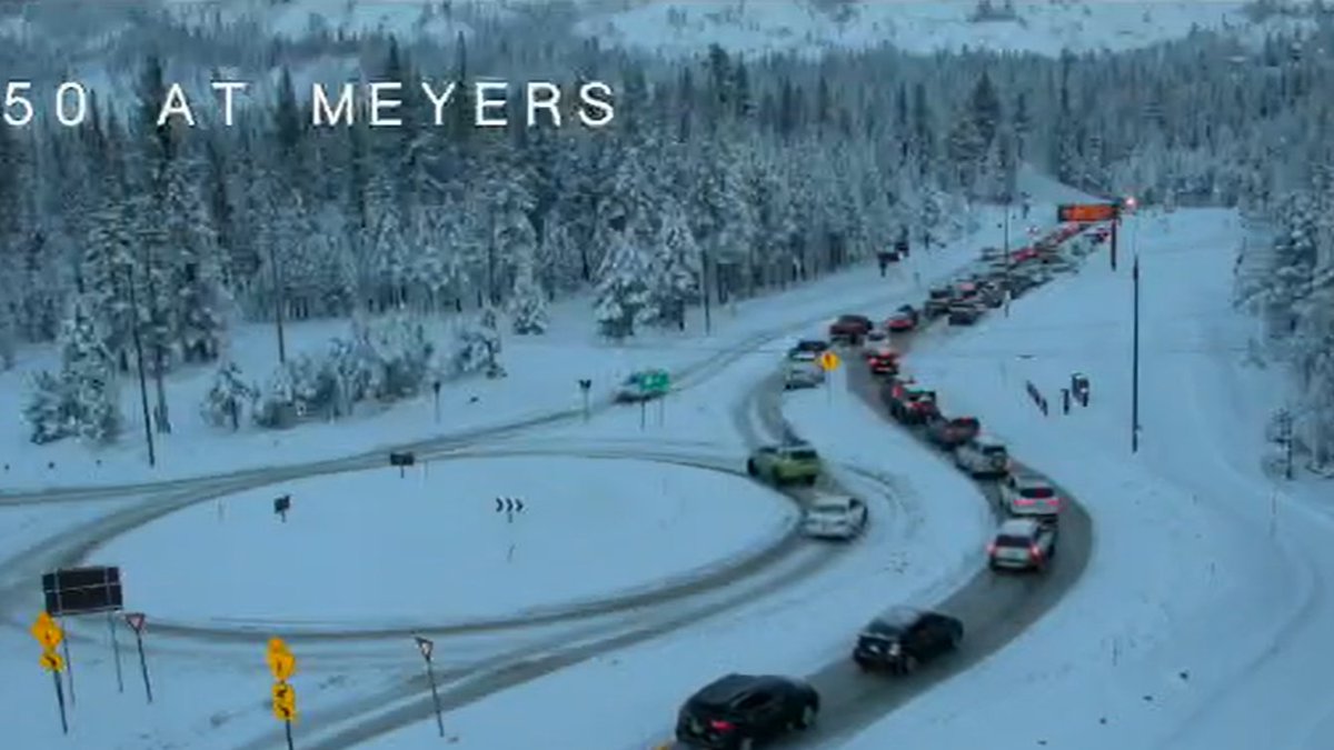 Traffic on US-50 released! Chain controls remain in effect on US-50 &amp; I-80! SR-89 remains closed at this time. 