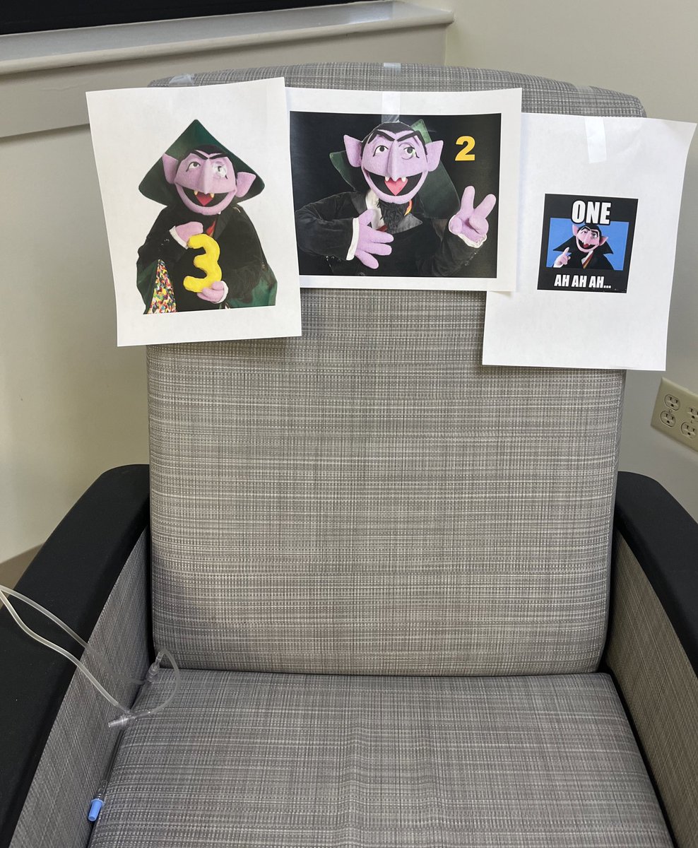 hedden4heaven's tweet image. My patient had twice per day appointments for many many weeks. 
Yesterday, with 3 appointments left, we began to count down. 

Today the patient graduated! 🎉

#nursing #infusionnursing 
#therapeuticrelationship