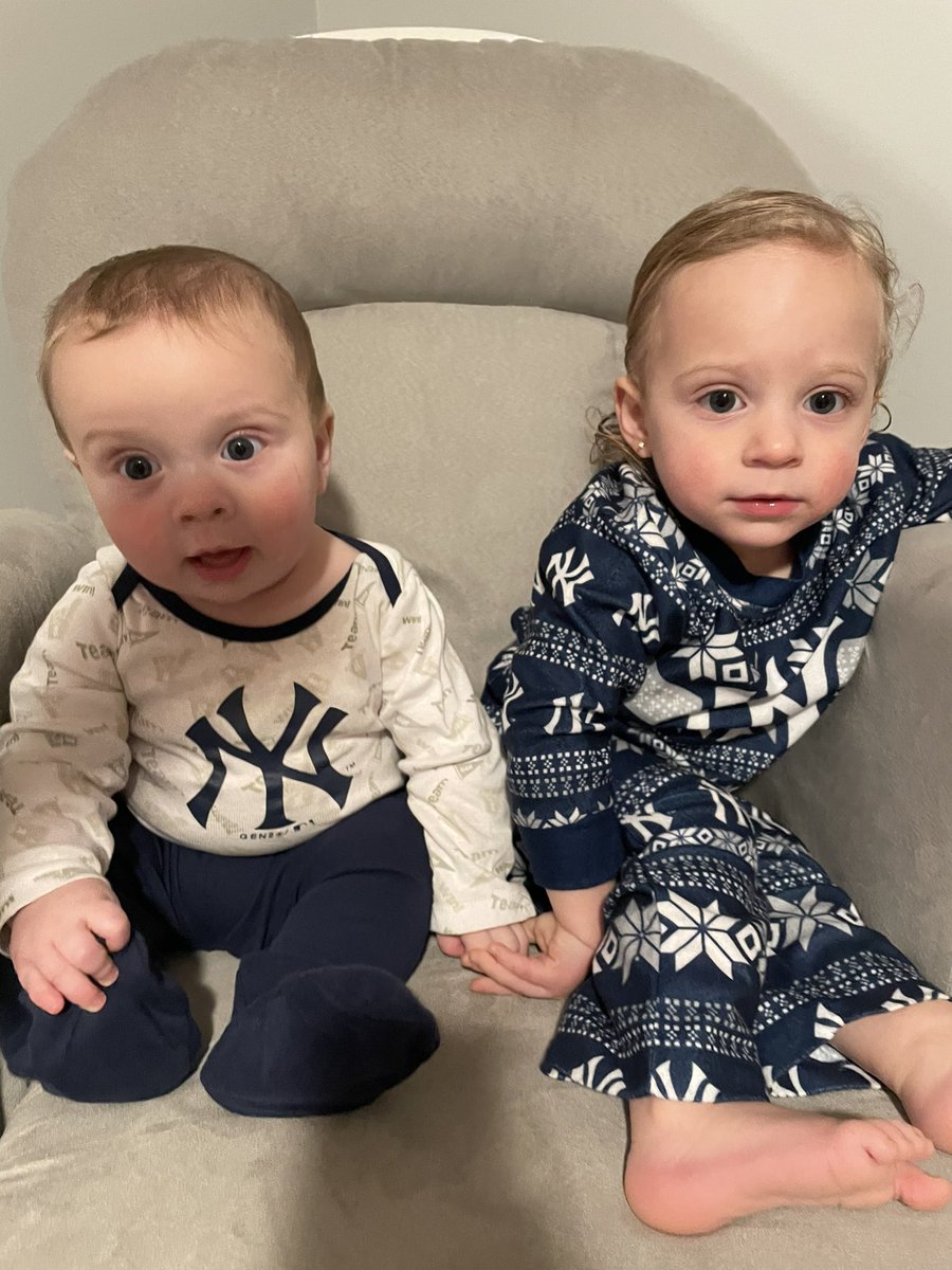 kt_delmar's tweet photo. These two are just patiently waiting…. @TheJudge44 @Yankees https://t.co/6dnj3OBe0i