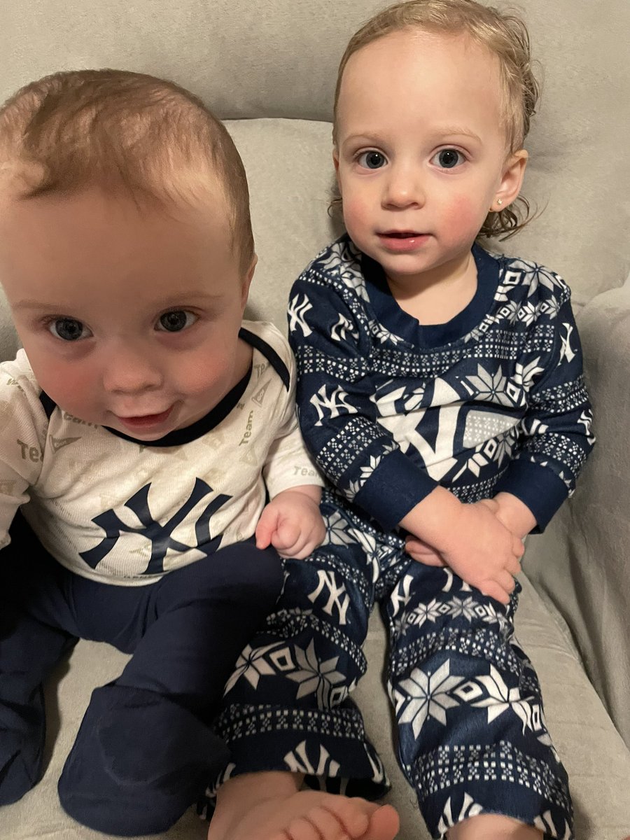 kt_delmar's tweet photo. These two are just patiently waiting…. @TheJudge44 @Yankees https://t.co/6dnj3OBe0i