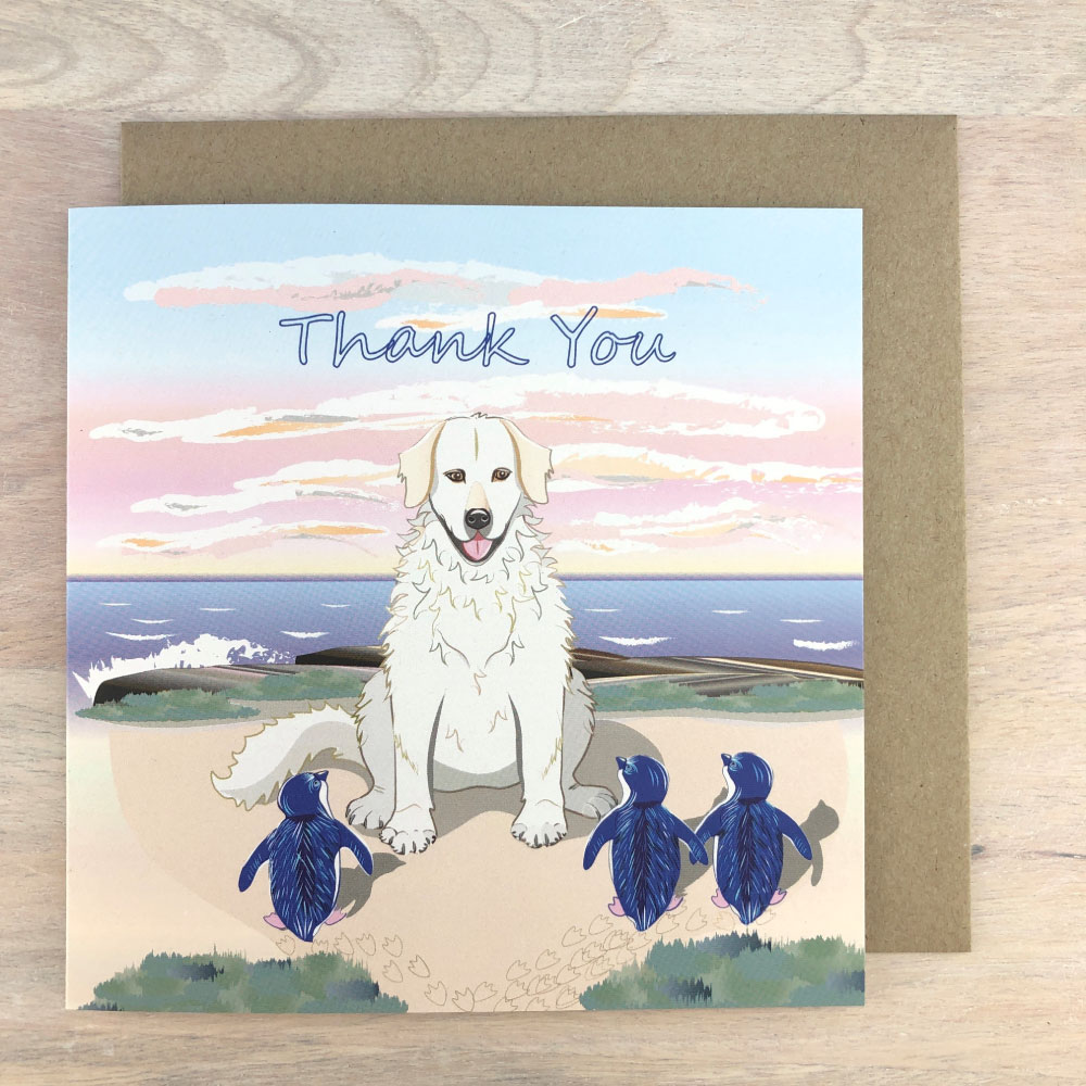 WboolPenguins's tweet photo. Lucky Little Penguins design and sell Middle Island Penguin Project themed Christmas Cards! 🐧🐶🎄$1 from every sale is donated towards our work! Get yours now https://t.co/LdYvePilsd https://t.co/HjB90pgOfb