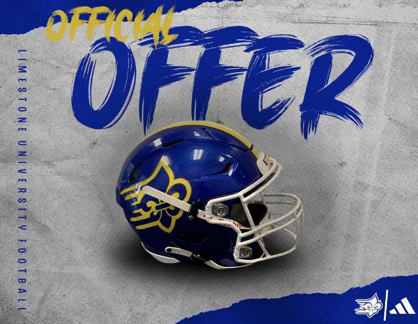 Jack Settle (@jrset15) on Twitter photo Extremely blessed and thankful to receive my first official offer from <a href="/LimestoneFB/">Limestone Football</a>!! I’m so Thankful for my family, coaches and teammates that helped me get here. <a href="/coachfurrey/">Mike Furrey</a> <a href="/Nate_Garner_75/">Nate Garner</a> <a href="/CoachJKos/">Jake Kostner</a> <a href="/CoachCab17/">Harry Cabaniss</a> <a href="/CoachDailey_64/">Coach Jonathan Dailey</a> <a href="/CoachSettle15/">Jason Settle</a> <a href="/coachrollins/">Jonathan Rollins</a> <a href="/CHSPanthersFB/">Chapman Panthers Football</a> Extremely blessed and thankful to receive my first official offer from <a href="/LimestoneFB/">Limestone Football</a>!! I’m so Thankful for my family, coaches and teammates that helped me get here. <a href="/coachfurrey/">Mike Furrey</a> <a href="/Nate_Garner_75/">Nate Garner</a> <a href="/CoachJKos/">Jake Kostner</a> <a href="/CoachCab17/">Harry Cabaniss</a> <a href="/CoachDailey_64/">Coach Jonathan Dailey</a> <a href="/CoachSettle15/">Jason Settle</a> <a href="/coachrollins/">Jonathan Rollins</a> <a href="/CHSPanthersFB/">Chapman Panthers Football</a>
