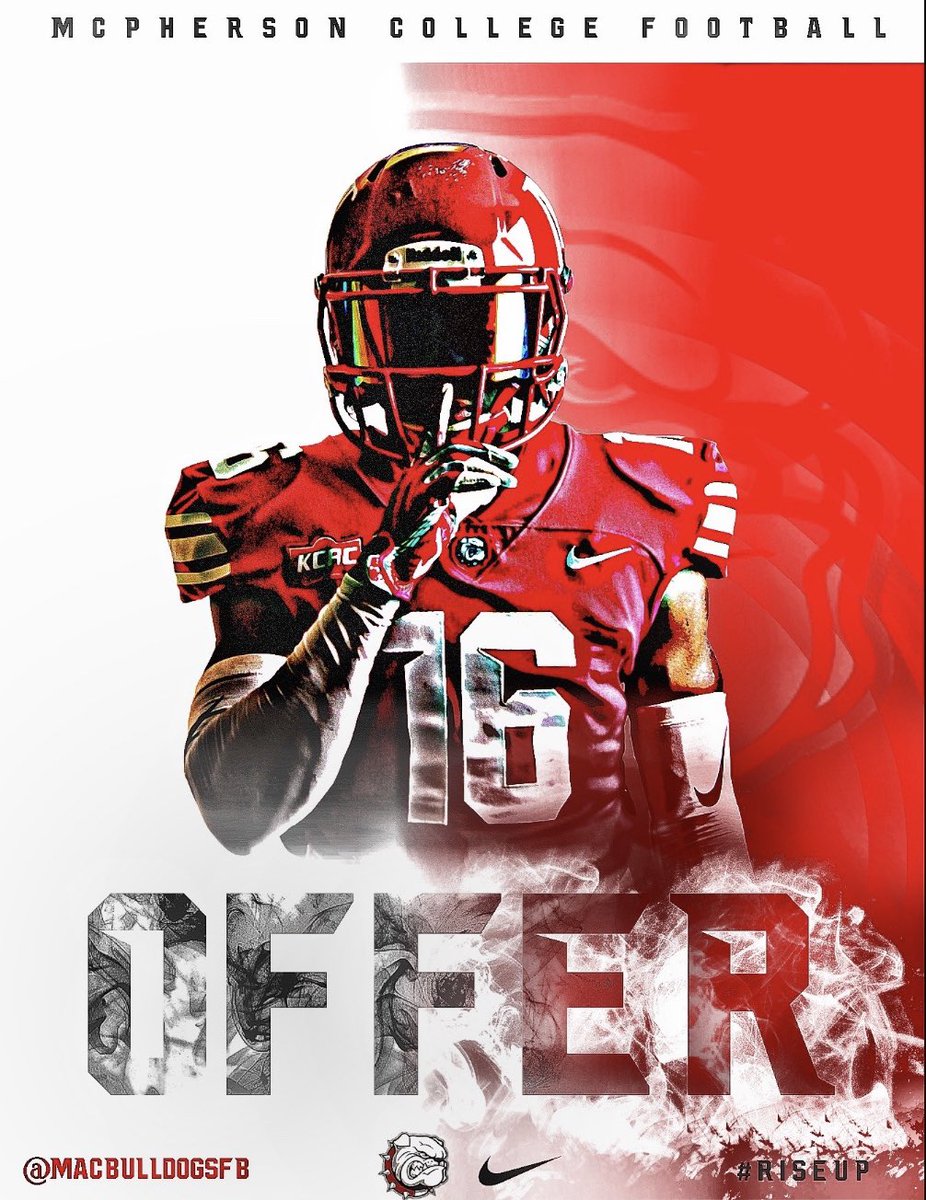 Thanks to @Coach_EKnight for my first offer! Go Bulldogs! <a href="/MACBulldogsFB/">McPherson Football</a>