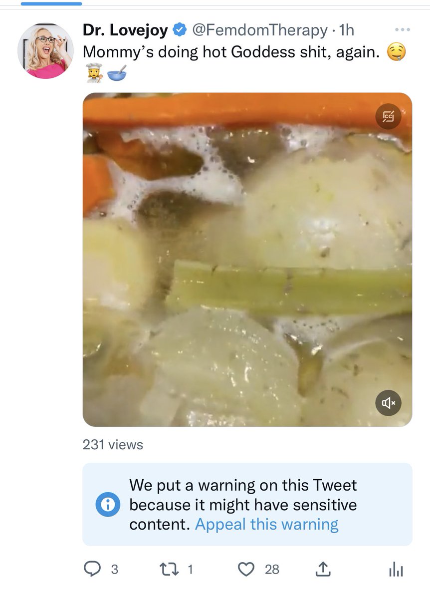 Dr Lovejoy On Twitter Marked For Sensitive Comment Because My 