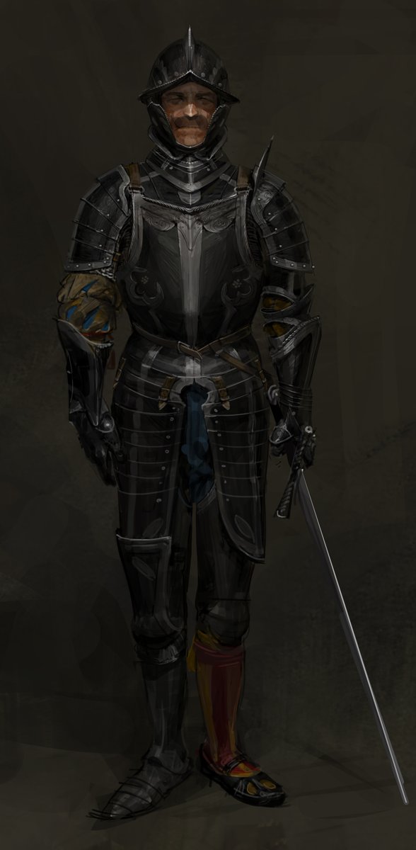 오랜만에 갑옷...