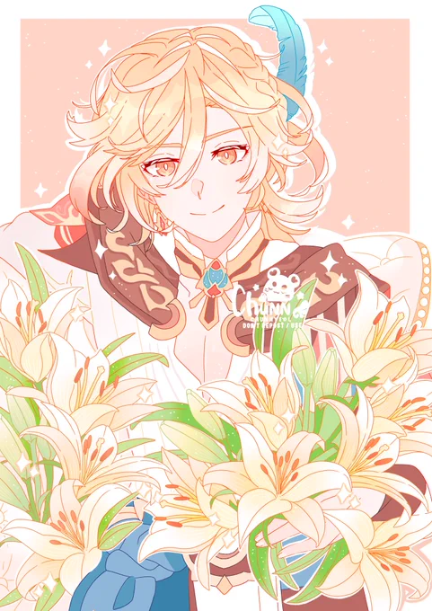 - Kaveh, Whose are those flowers for? 