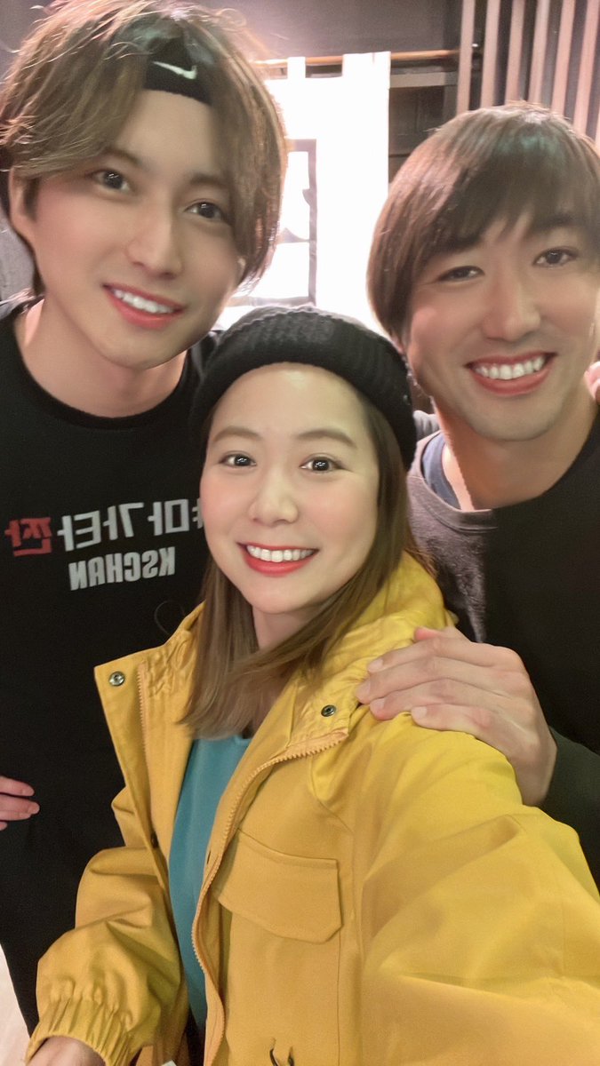 hs10051's tweet photo. 久しぶりの再会☺️

#加賀健一
#坂井達弥
#摂津颯登 https://t.co/clh3FVOJdI