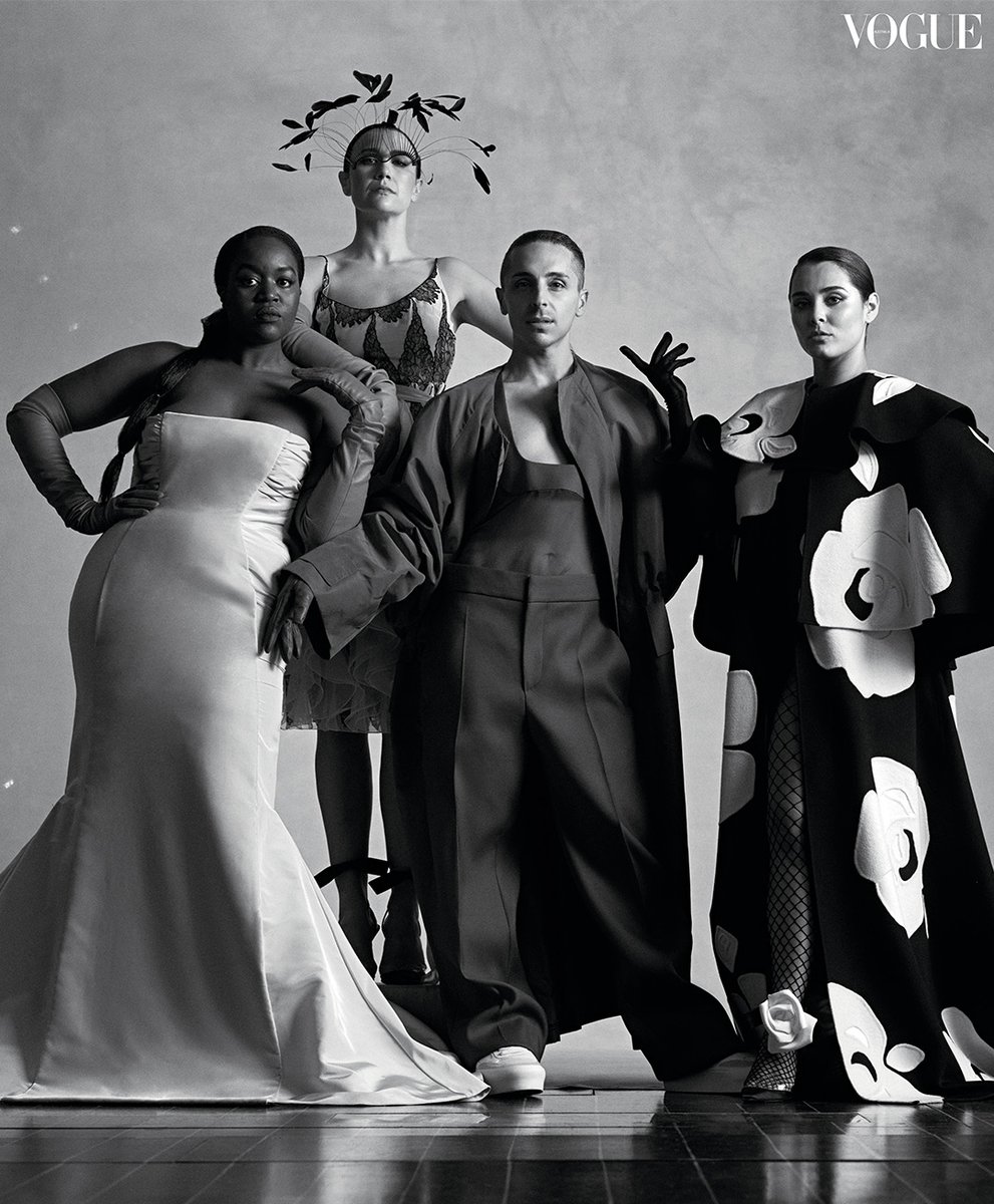 May we present to you our Sparkling Diamonds… 
Grab your December issue of <a href="/vogueaustralia/">Vogue Australia</a> to see some of our spectacular cast as they discuss equity, inclusivity, and possibility while looking ravishing. 

📸  James Tolich