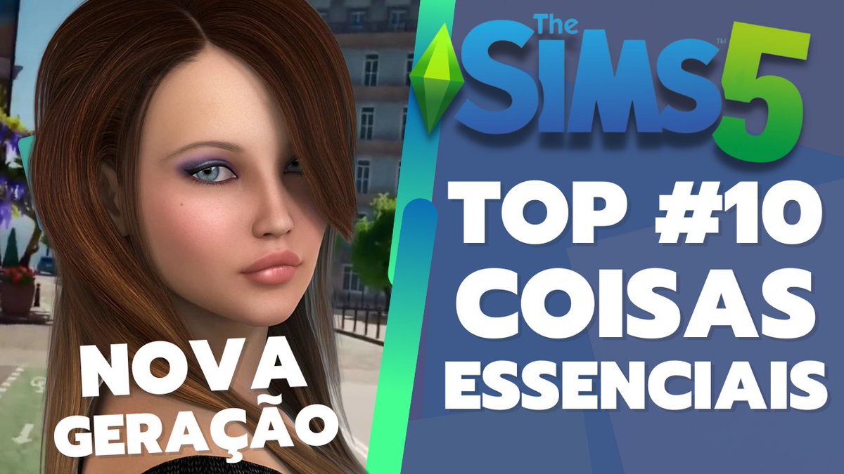 thesimsglobal's tweet photo. NOVO VÍDEO! TOP #10 COISAS ESSENCIAIS NO THE SIMS 5 BASE! Assista agora ---> https://t.co/cFsQoXLe8D https://t.co/1avahoCL49