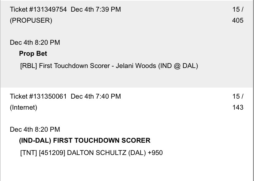 YungRichDave96's tweet photo. Dave didn’t wake up in time to place bets today. Here are these. #ridewithDave #propDave #TE https://t.co/agVrfukb1N