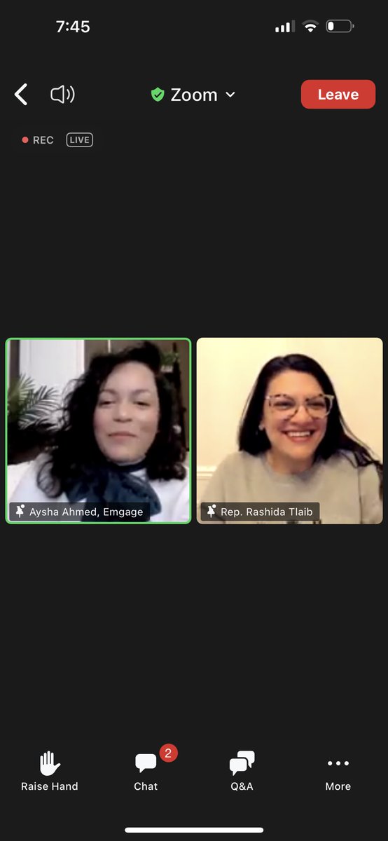 My girls 😎 <a href="/Ayshananigans/">Aysha Ahmed</a> <a href="/RashidaTlaib/">Rashida Tlaib</a> <a href="/EmgageAction/">Emgage Action</a>