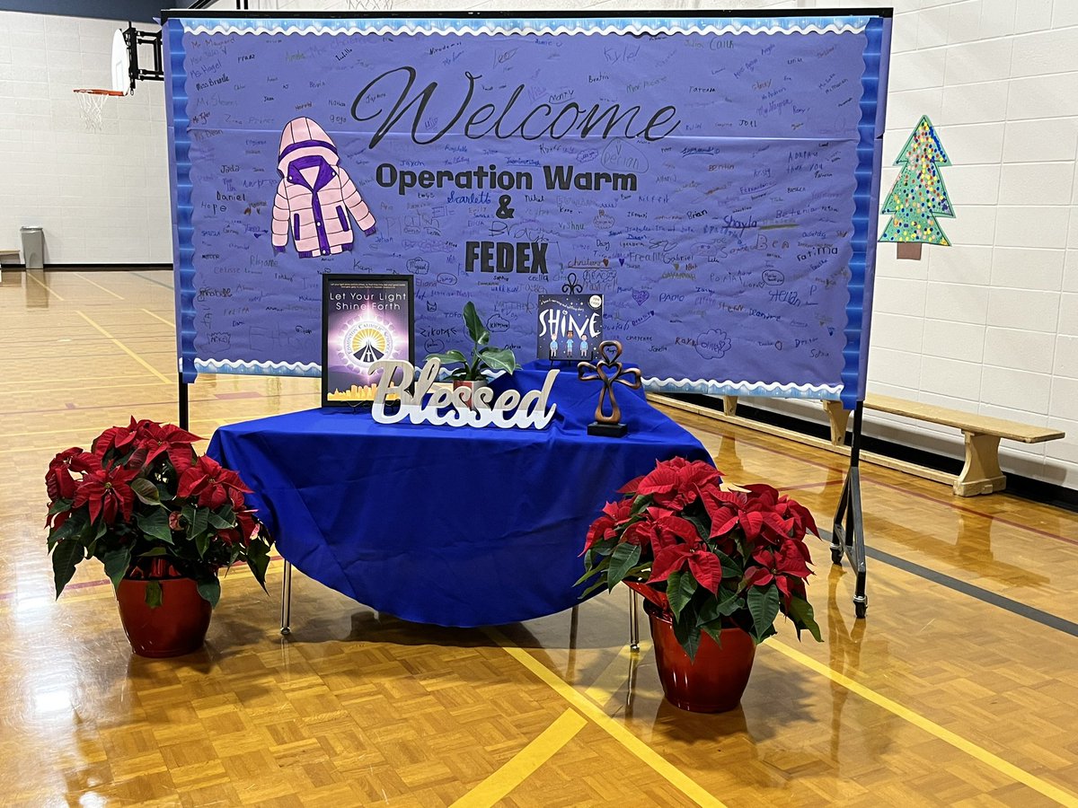 OLOPecsd's tweet photo. Thank you @OperationWarm and @fedex for coming to @OLOPecsd and giving all of our students a brand new coat. It was a magical day. #ecsdfaithinspires #edmontoncatholicschools https://t.co/OZ1QWR1IHP