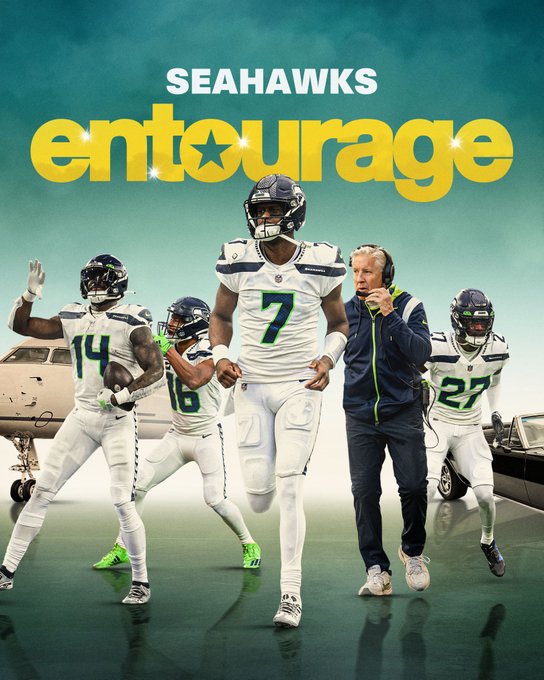 The Seahawks Entourage won! 