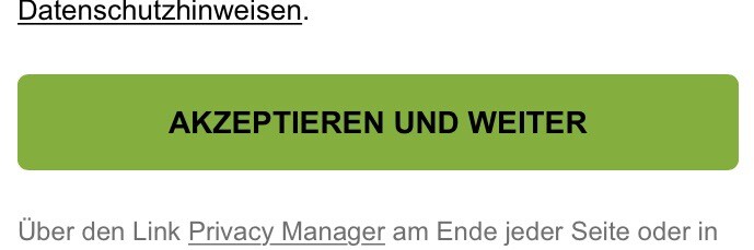 Gefühlt klicken seit 2020 spätestens alle einfach nur noch diesen Button.