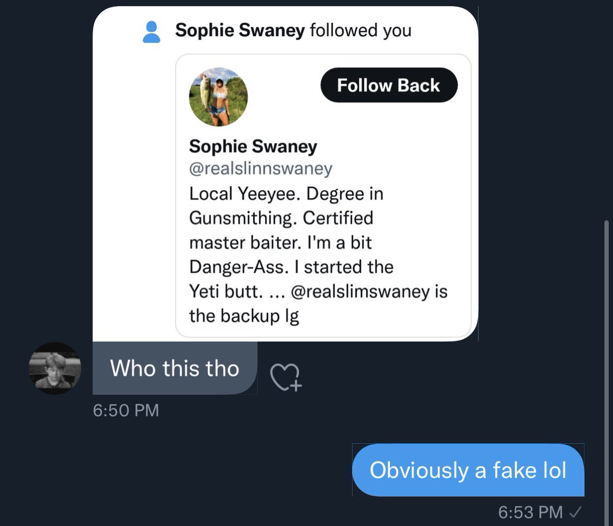 Sophie Swaney on Twitter: "I love y’all but I am SICK of messages about