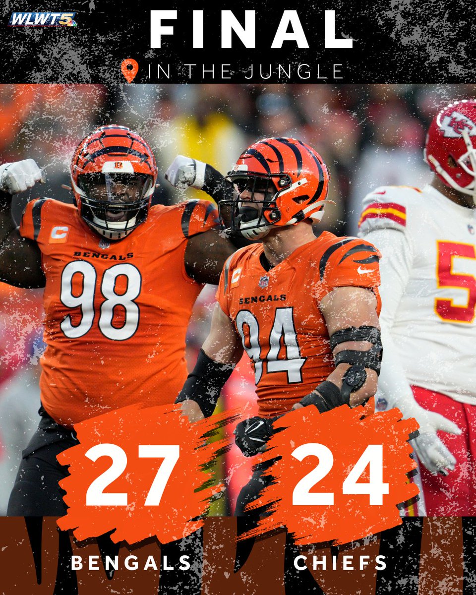 Bengals Defeat The Chiefs 27 Bengals Defeat The Chiefs 27