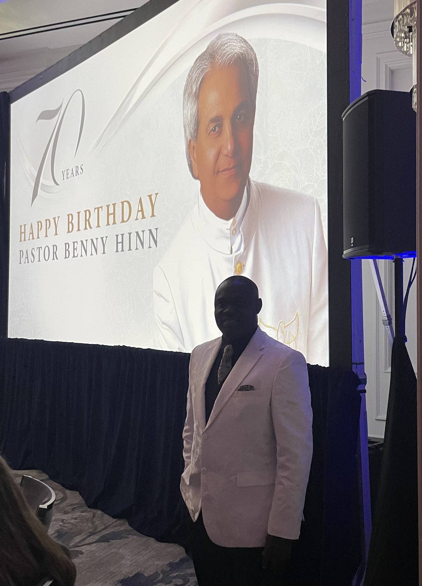 Happy Birthday pastor Benny Hinn! 