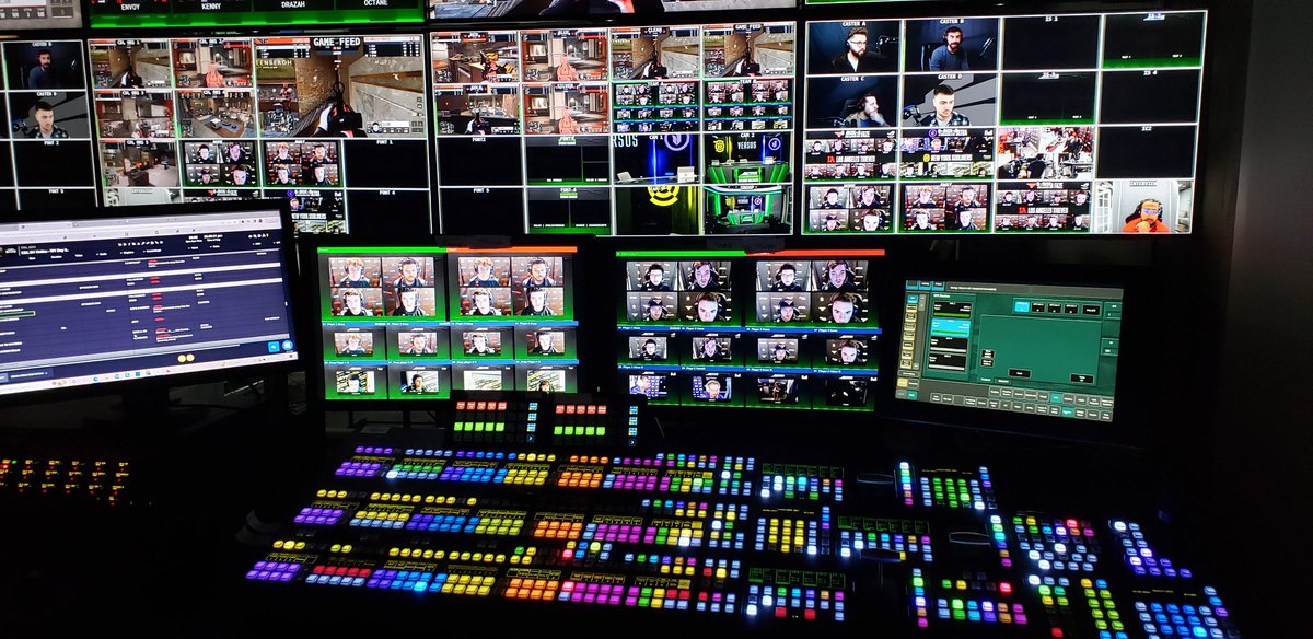 Mikealu's tweet photo. 25 remote camera feeds, 9 remote game feeds, 6 channels graphics, 4 channels playout and a great group of people bring you the Call of Duty League 2023! @CODLeague @EsportsEng https://t.co/yRWHUICoxJ