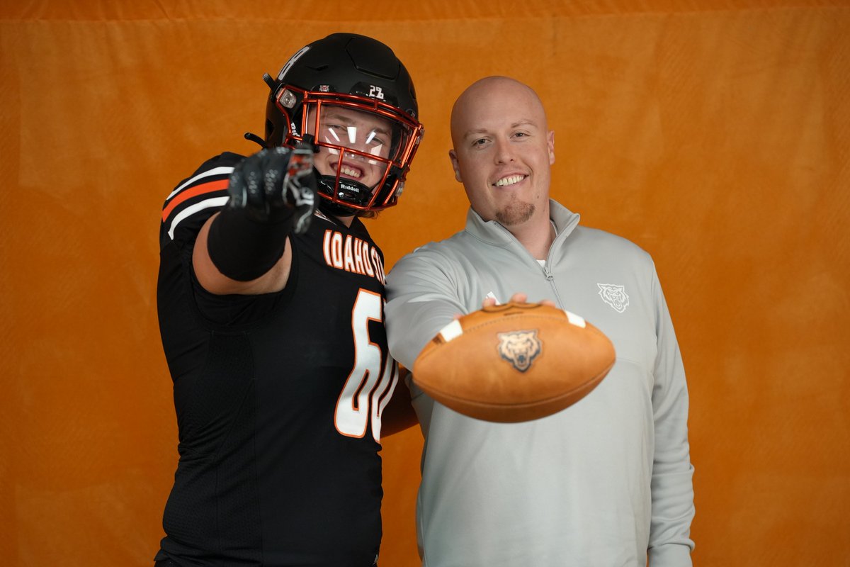 OV to @IdahoStateFB🔥🔥 Thank you for hosting me this weekend!!
